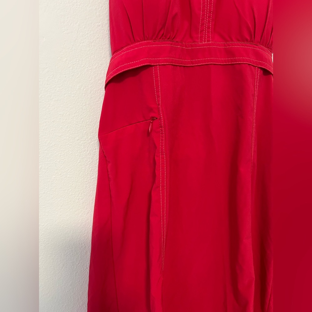 Athleta Pack Everywhere Pink Raspberry Halter Dre… - image 4